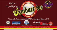 Desktop Screenshot of jamburritos.com